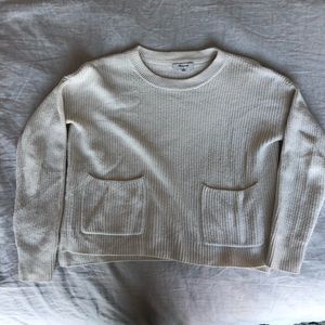 Madewell crop sweater